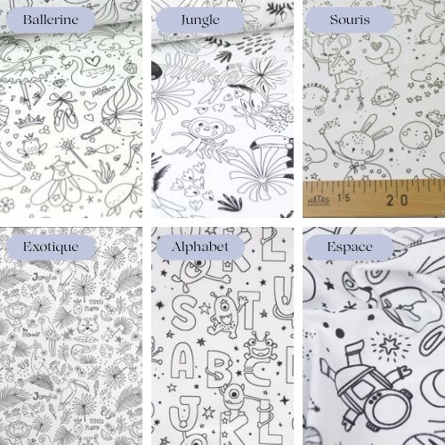 Livre coloriage lavable