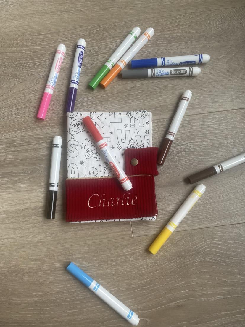 Livre coloriage lavable