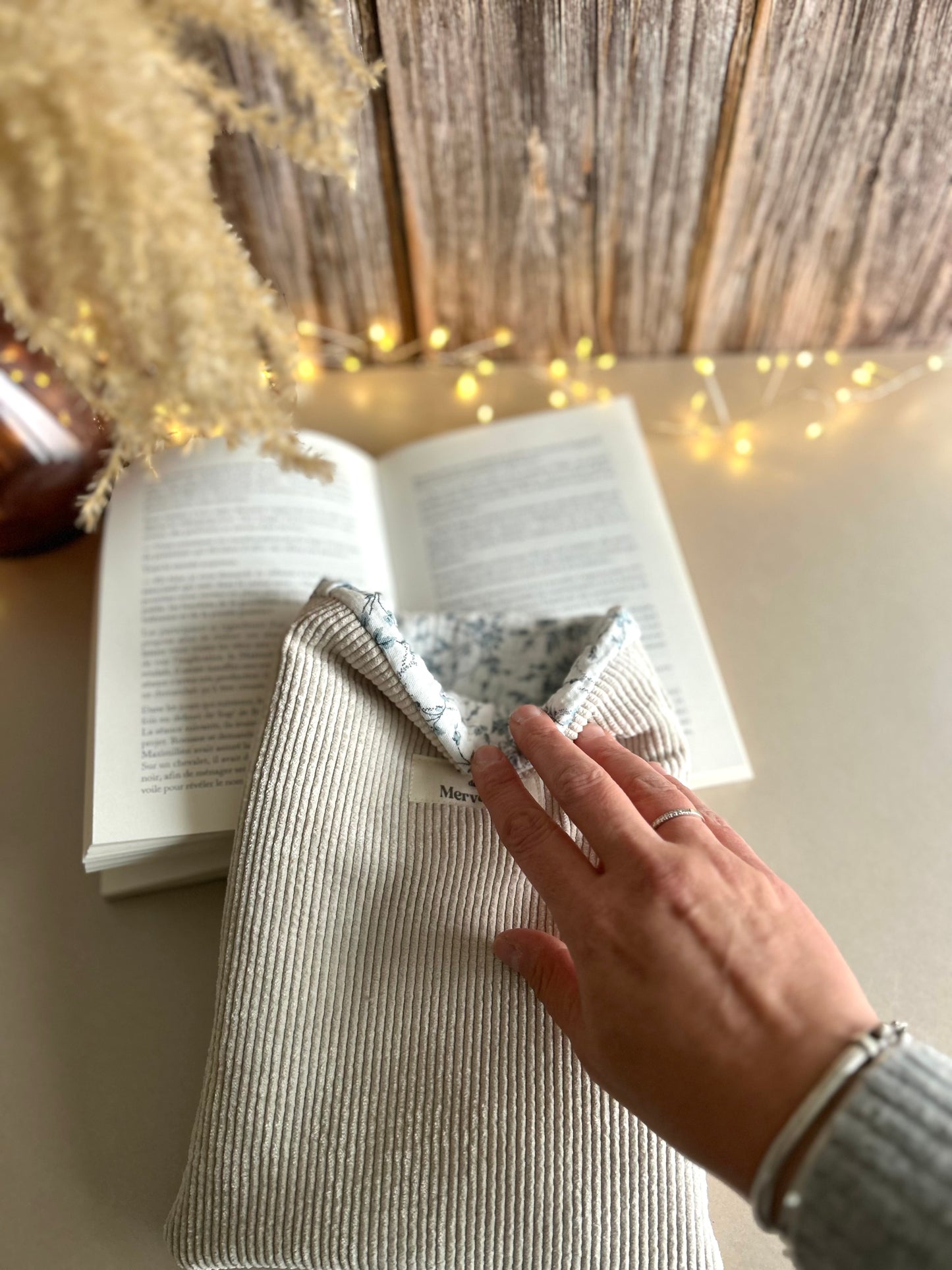 Housse de livre "Écru"