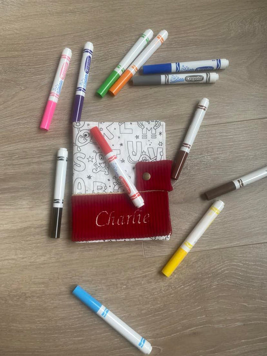 Livre coloriage lavable