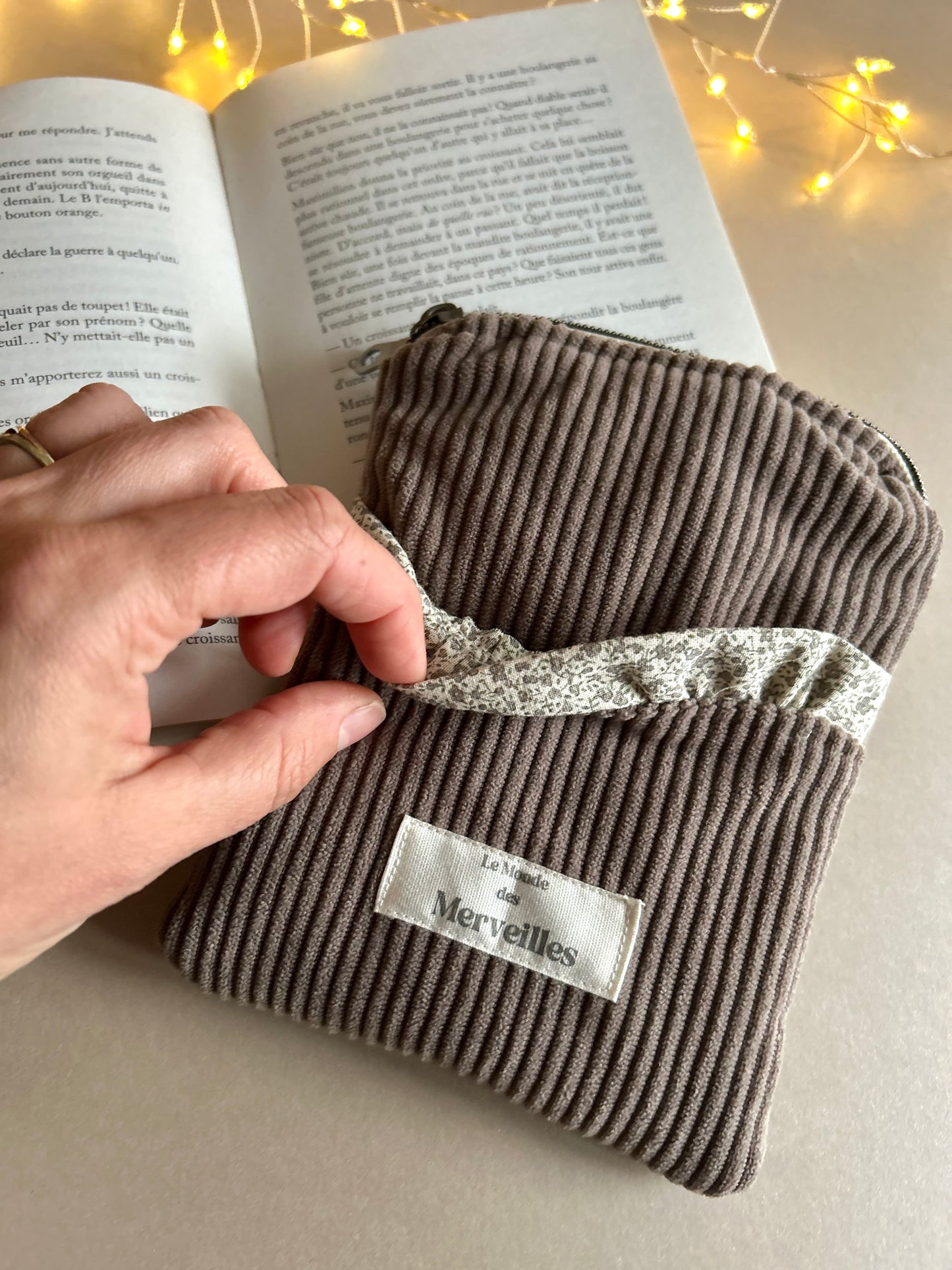 Housse pour Kindle "Taupe"